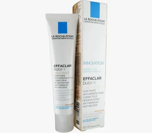 La Roche-Posay Effaclar Duo+ (Ля Рош-Позе Эффаклар Дуо+) крем-гель корректирующий для проблемной кожи с тонирующим эффектом светлый Туба 40мл произодства Ля Рош Позе