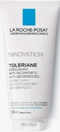La Roche-Posay Toleriane Caring Wash (Ля Рош-Позе Толеран) очищающий гель-уход для умывания Туба 200мл произодства Ля Рош Позе