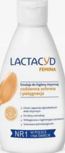 Лактацид Фемина Средство для интимной гигиены защитное, эмульсия Lactacyd Femina Флакон с дозатором 200мл произодства Фармаклейр
