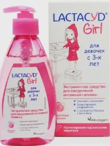 Лактацид Гел Средство для интимной гигиены девочек Lactacyd Girl