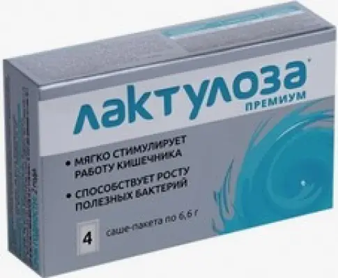 Лактулоза Порошок 6.6г №4 произодства ВТФ ООО