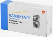 Ламиктал Таблетки 25мг №30 от Дельфарм