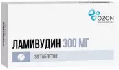 Ламивудин Таблетки 300мг №30 от Озон ФК ООО