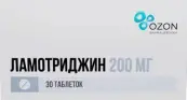 Ламотриджин Таблетки 200мг №30 от Озон ФК ООО