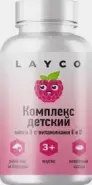 Layco Омега-3 с вит.Е и Д комплекс детский Капсулы жеват. №60 от Аптека Алтей