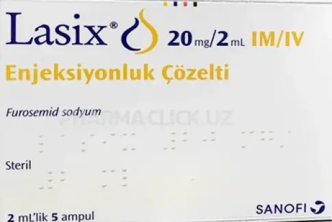 Лазикс Ампулы 20мг 2мл №5