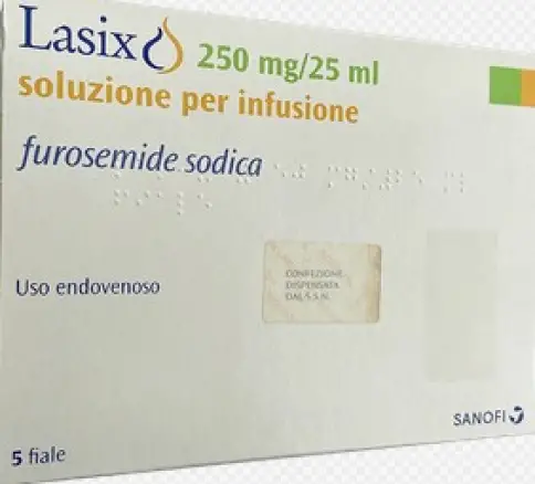 Лазикс Р-р д/инфузий 250мг 25мл №5