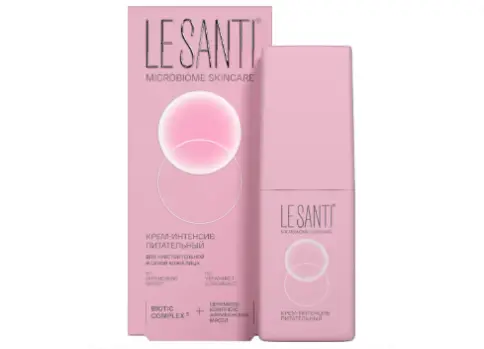 Le Santi Ле Санти Крем для лица ультраувлажняющий дневной для чувствительной и сухой кожи Флакон с дозатором (SPF 15+) 40мл произодства Вертекс ЗАО