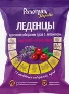 Леденцы Радоград на основе сибирских трав с витаминами