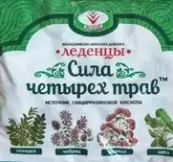 Леденцы Сила четырёх трав Упаковка 50г от Вулкан НПП ООО