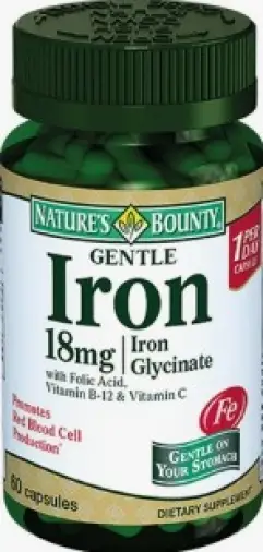 Легкодоступное железо Капсулы 18мг №60 в СПБ (Санкт-Петербурге)