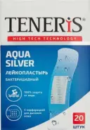 Лейкопластырь бактерицидный с ионами серебра Teneris