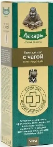 Лекарь д/ног с Чагой тонизир. Крем 75мл в Гатчине