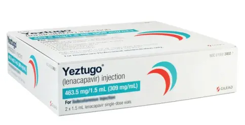 Ленакапавир YEZTUGO Р-р д/инъекций 463.5мг/1.5мл №2