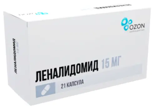 Леналидомид Капсулы 15мг №21 в Реутове