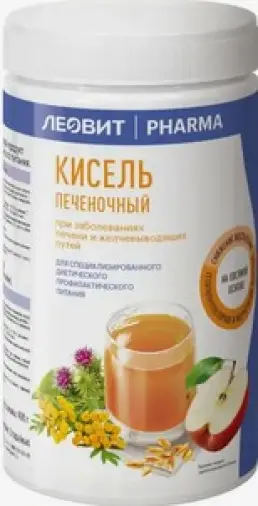 Леовит Фарма Кисель печеночный Банка 400г