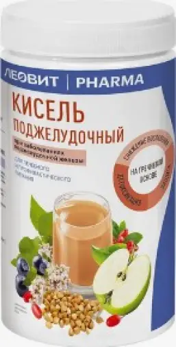 Леовит Фарма Кисель поджелудочный Банка 400г произодства Леовит