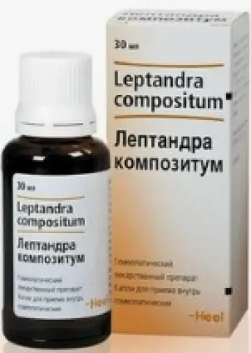 Лептандра композитум Капли 30мл произодства Не определен