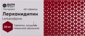 Лерканидипин Таблетки п/о 20мг №60 от Фармпроект ЗАО