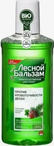 Лесной бальзам при кровоточ-сти кора дуба/пихта Ополаск.д/пол.рта 250мл произодства Калина