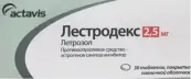 Лестродекс Таблетки 2.5мг №30 от Актавис
