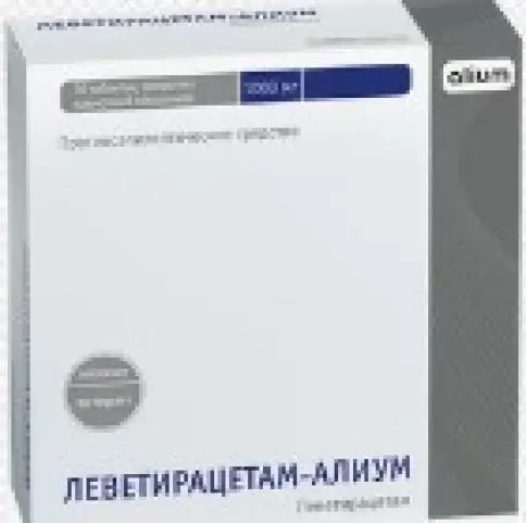 Леветирацетам Таблетки 1г №30 произодства Алиум ПФК ООО