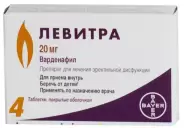 Аналог Варденафил: Левитра