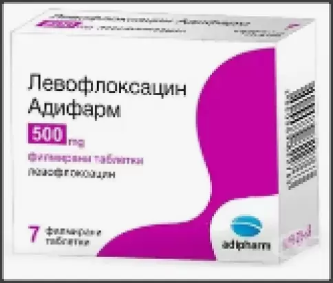 Левофлоксацин Таблетки 500 мг №10