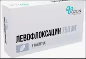 Левофлоксацин Таблетки 750мг №5 от Озон ФК ООО