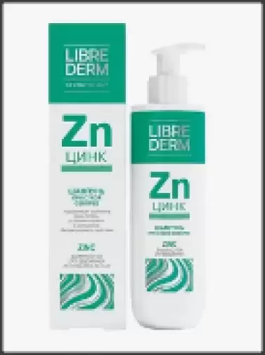 Либридерм Шампунь Цинк Флакон 250мл произодства Р. Косметик