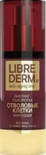 Либридерм Ствол.кл.виногр., лифтинг-сывор.Anti-Age Флакон 30мл произодства Дина Инт.