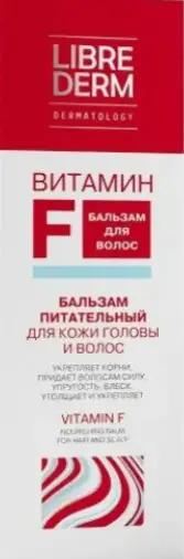 Либридерм Витамин F бальзам питательный для кожи головы и волос Librederm