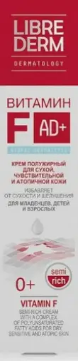 Либридерм Витамин F крем полужирный Туба 50мл произодства Дина плюс ООО