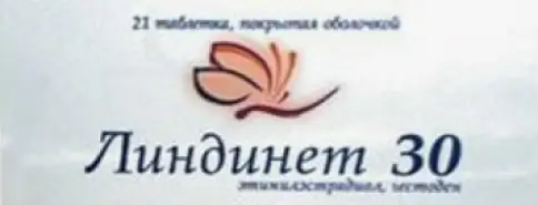 Линдинет 30 Таблетки п/о №21 произодства Гедеон Рихтер