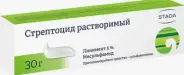 Линимент стрептоцида раств. Туба 5% 30г в Тюмени от Алоэ Тюмень Республики д291