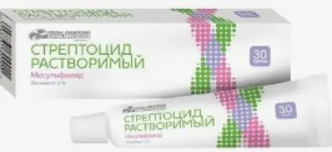 Линимент стрептоцида раств. Туба 5% 30г в Новороссийске