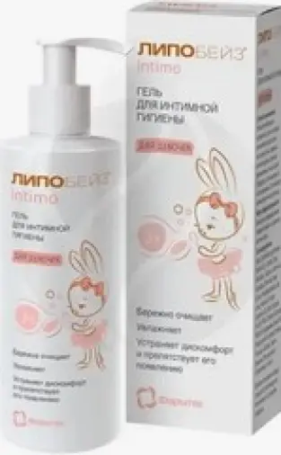 Липобейз Интимо гель д/интимн.гигиены девочек