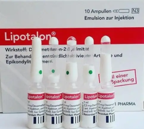 Липоталон Lipotalon Ампулы 4 мг №10