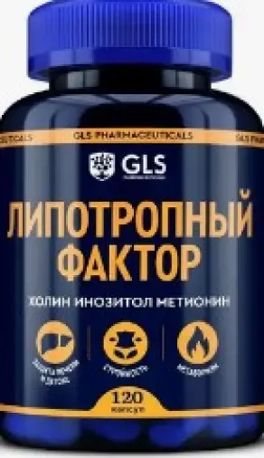 Липотропный фактор GLS Капсулы 450мг №120 в Дмитрове