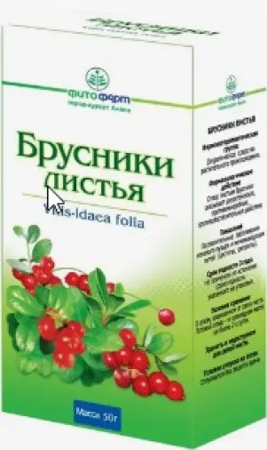Лист брусники Упаковка 50г произодства Фитофарм ПКФ ООО
