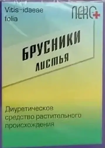 Лист брусники