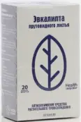 Лист эвкалипта Фильтр-пакеты 1.5г №20 от Здоровье Фирма ЗАО