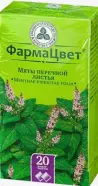 Лист мяты Будь Здоров! Фильтр-пакеты 1.5г №20 от Медикал Лизинг Консалтинг