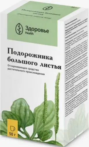 Лист подорожника