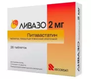 Ливазо Таблетки п/о 2мг №28 в Волгограде от Аптека.ру Волгоград имВИЛенина пр-т 33