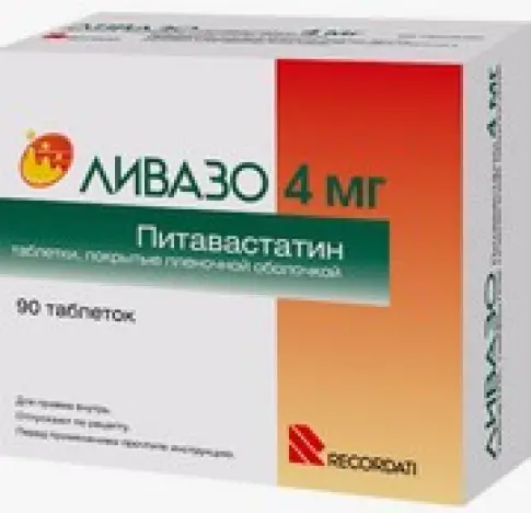 Ливазо Таблетки п/о 4мг №90