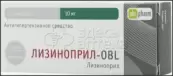 Лизиноприл Таблетки 10мг №30 от Оболенское ФП ЗАО