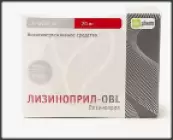 Лизиноприл Таблетки 20мг №30 от Медисорб ЗАО