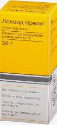 Локоид Крело Флакон 0.1% 30мл произодства Чеплафарм Арцнаймиттель ГмбХ