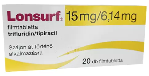 Лонсурф Таблетки 15мг+6.14мг №20
